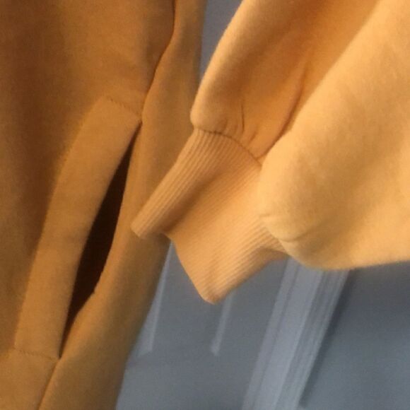 V-neck long line sweatshirt - Picture 2 of 6